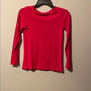 Long sleeve girls shirt